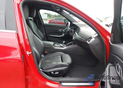 2022 BMW 330I z USA, uszkodzony, nr VIN 3MW5R1J00N8C34035